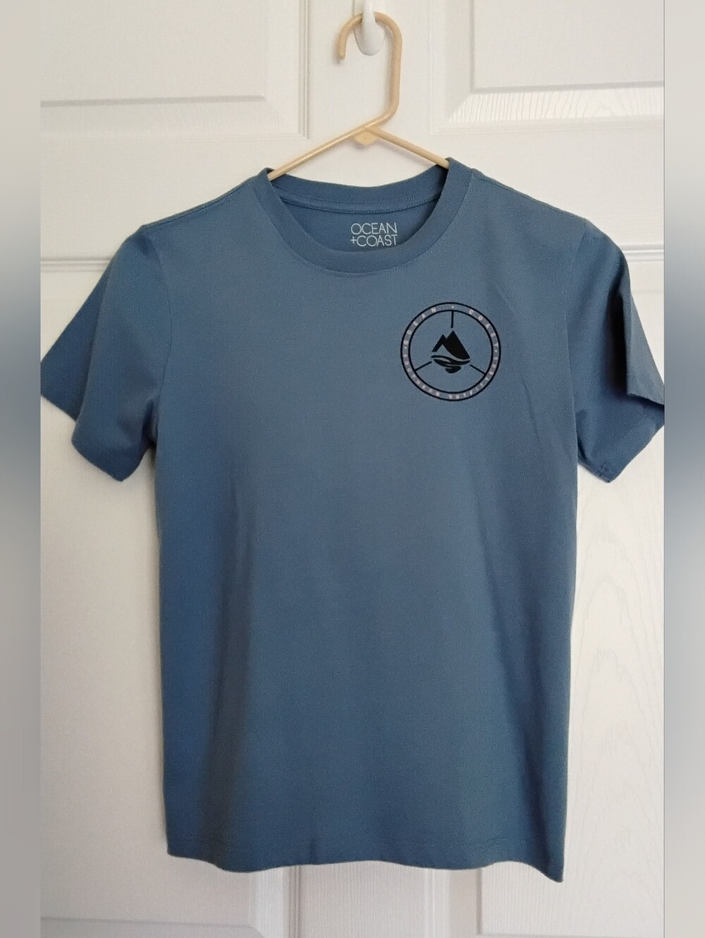 Ocean & Coast Boys Slate Blue Logo T-Shirt